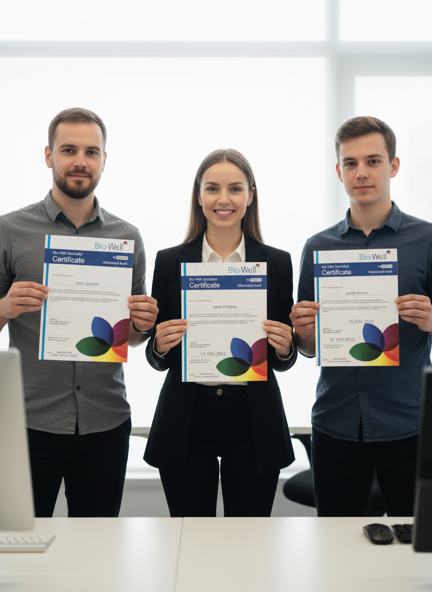 Bio-Well certified specialists